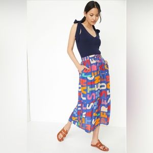 Farm Rio from Anthropologie Fantastic Midi Skirt